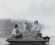 George Caleb Bingham, Bootsleute auf dem Missouri